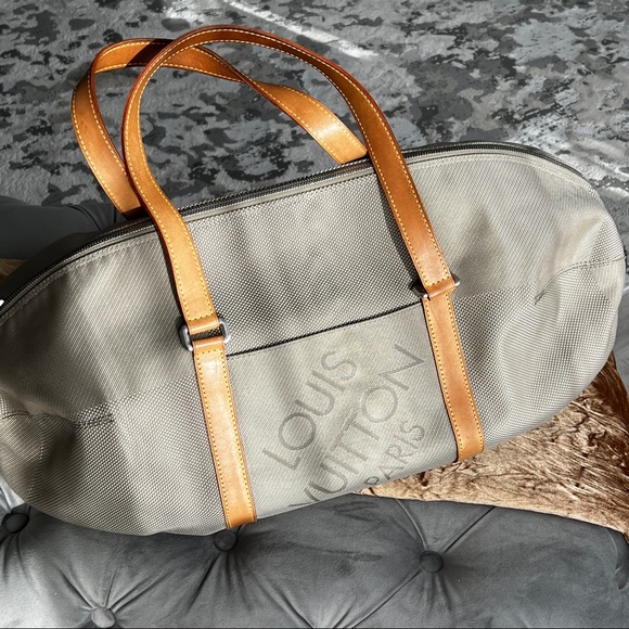 Louis Vuitton Erth Damier Geant Canvas Attaquant Keepall Sac Polochon w/lock-key - Picture 3 of 16